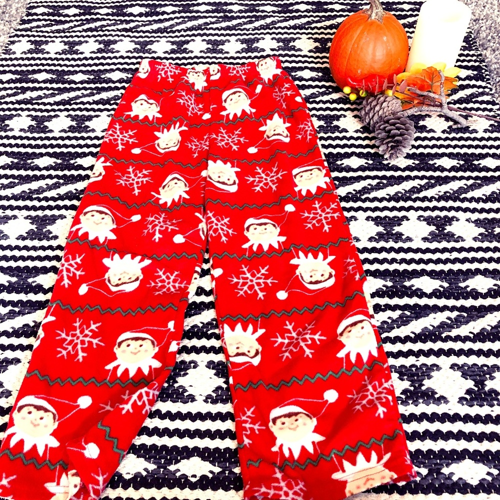 Elf Christmas Pajama Bottoms